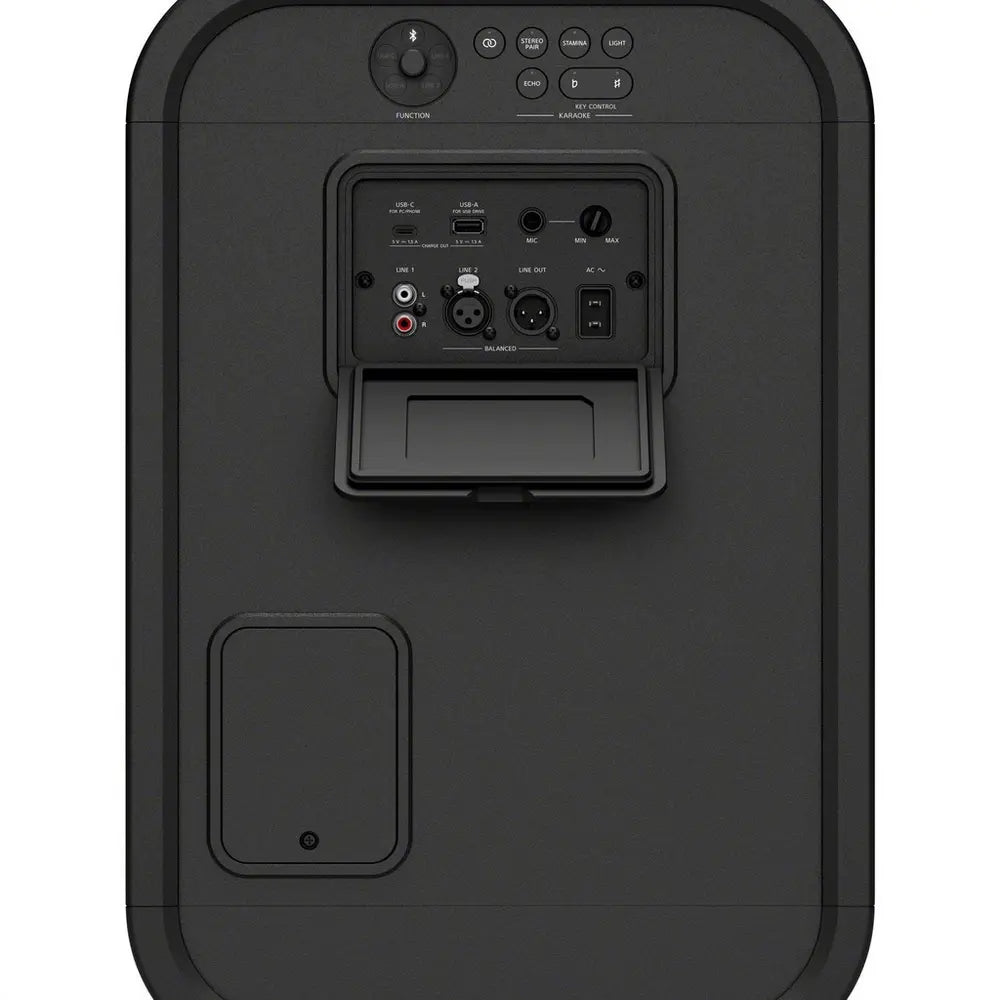 Sony SRSULT500.CEL Wireless ULT Tower 5 Deep Bass Party Speaker with DJ Input, Black