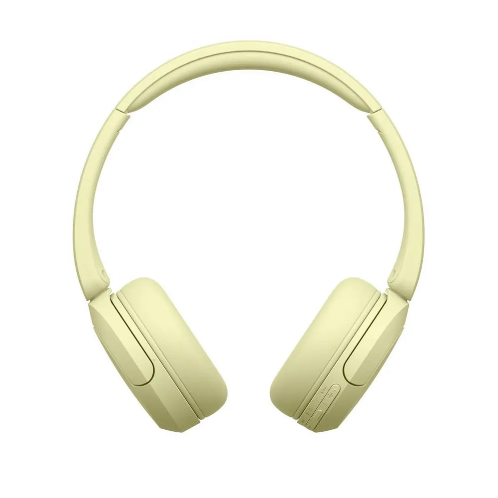 Sony WHCH520Y Bluetooth Wireless On-Ear Headphones, Yellow - 73624854724981 
