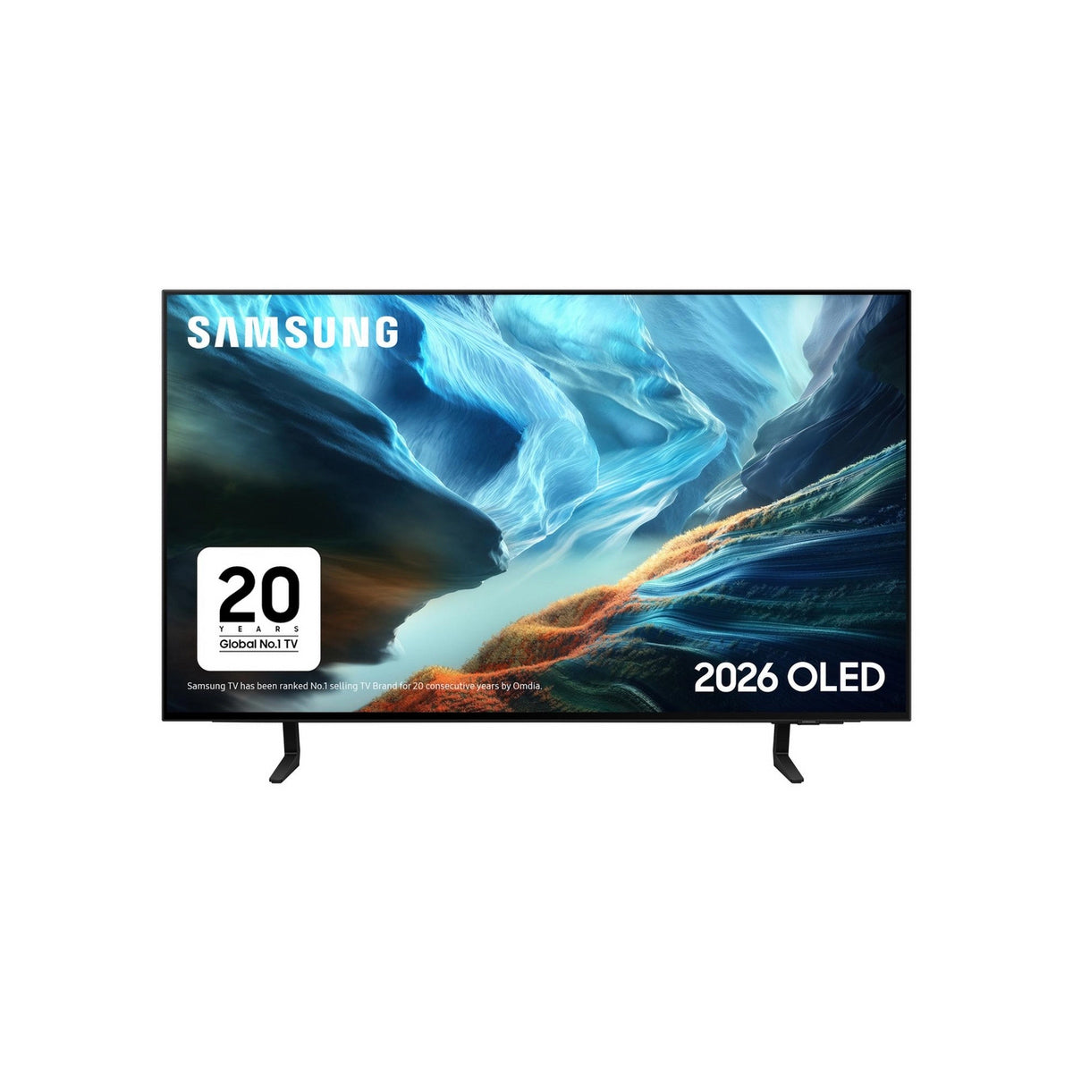 Samsung QE42S90HAEXXU 42" OLED Glare Free Vision AI Smart TV - Graphite Black