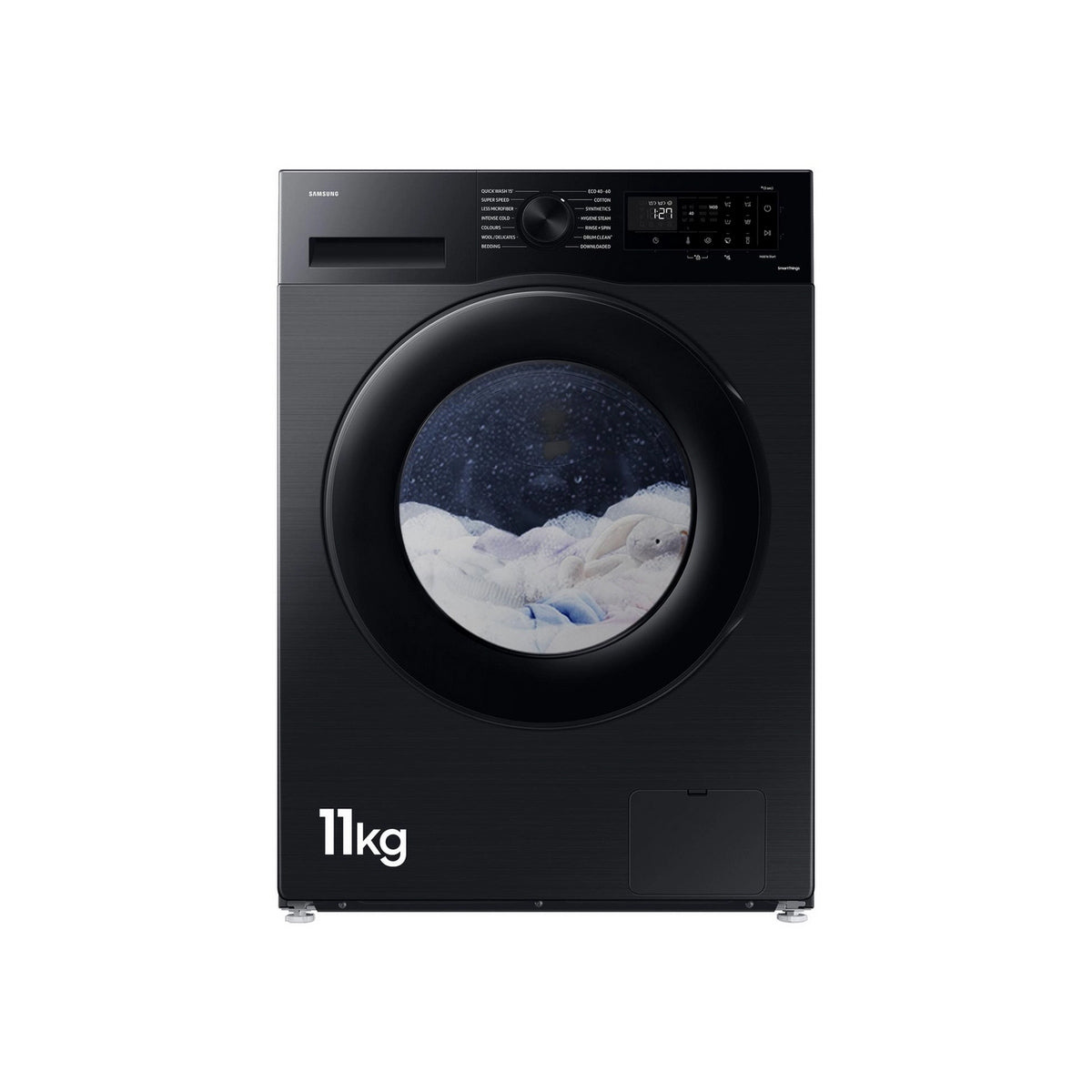 Samsung WW11DG5B25ABEU 11Kg Freestanding Washing Machine, 1400 Spin, 60cm Wide - Black