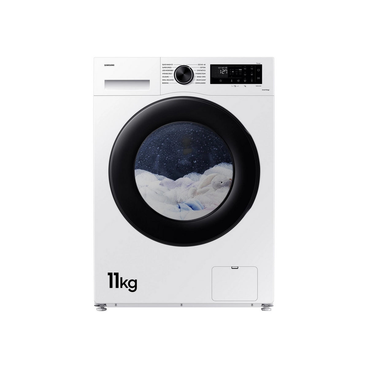 Samsung WW11DG5B25AEEU 11Kg Freestanding Washing Machine, 1400 Spin, 60cm Wide - White