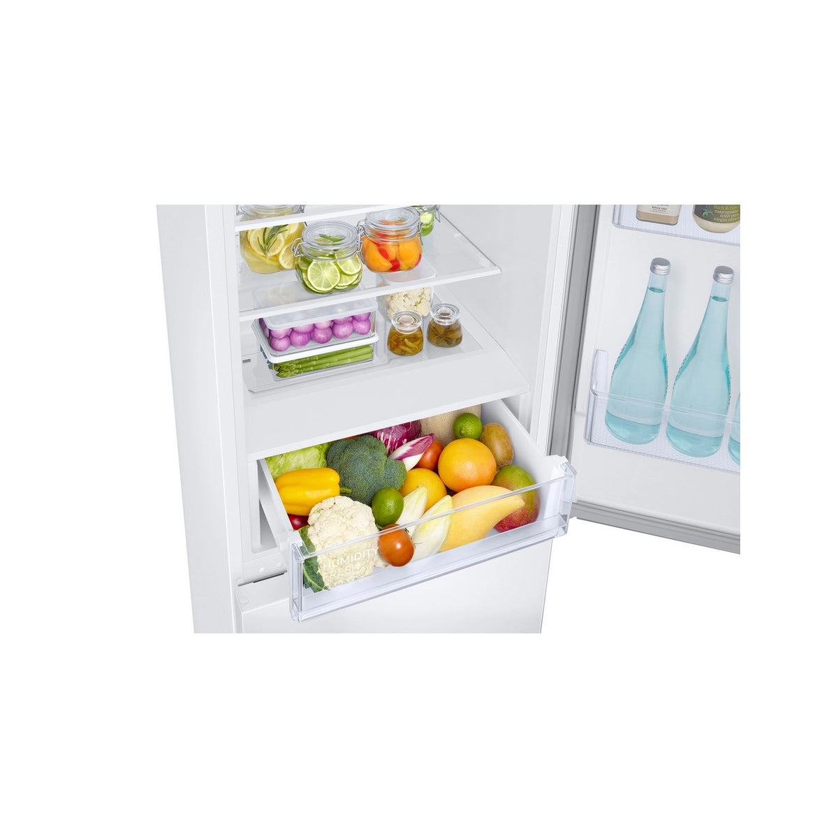 Samsung RB33B610EWW/EU 70/30 Freestanding Fridge Freezer, Total No Frost, 344 Litre, 59.5cm Wide - White