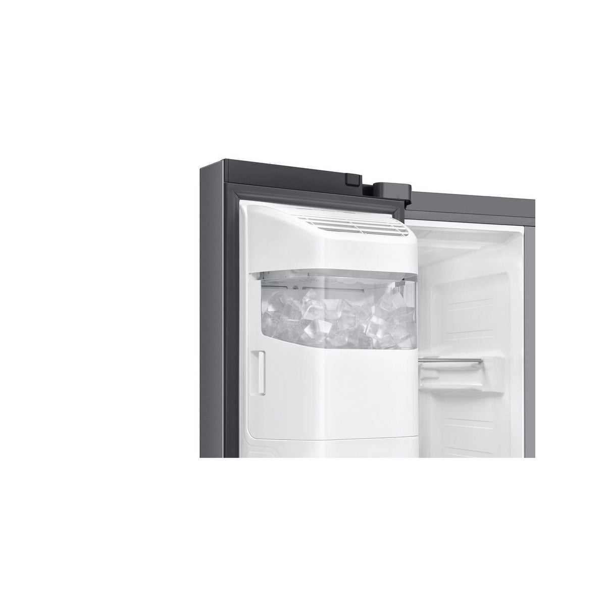 Samsung RS70F65KETEU 60/40 Freestanding American Fridge Freezer, 640 Litre, 91.2cm Wide - Silver