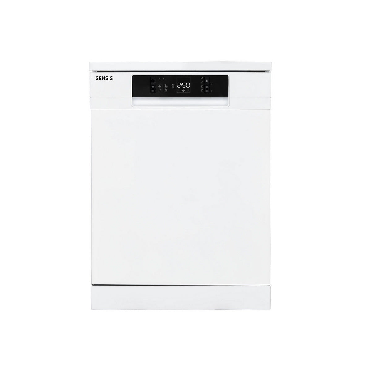 Sensis DWF0114FSDW Freestanding Dishwasher, 14 Place Settings, 59.8cm Wide - White