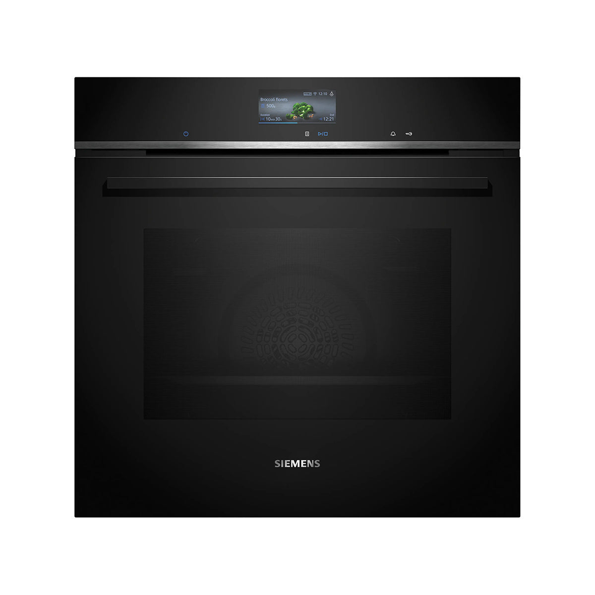 Siemens HB736G1B1B iQ700 Built-In Oven, 71 Litre, TFT TouchDisplay, 59.4cm Wide - Black