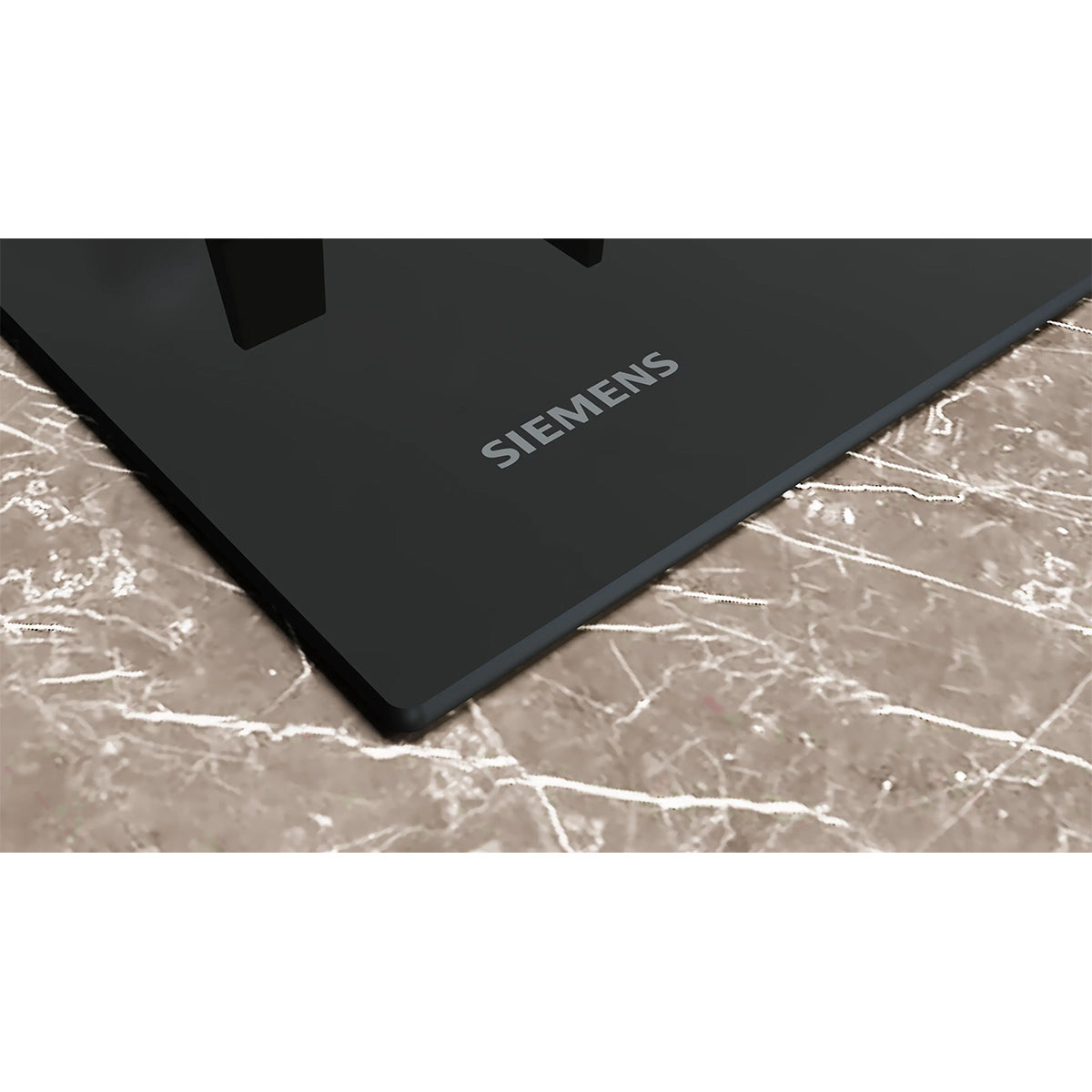 Siemens EP9A6MI40 iQ500 Gas Hob, 5 Zones, Knob Ignition, 91.5cm Wide - Tempered Glass, Black