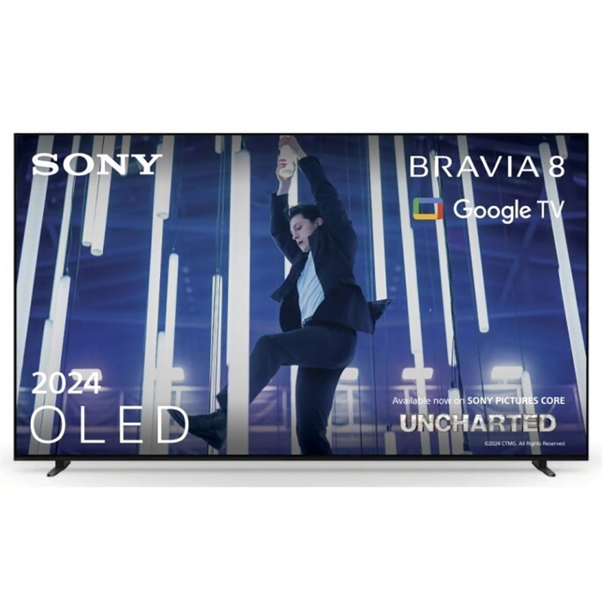 Sony K55XR80PU 55" 4K OLED TV, Smart TV - Black