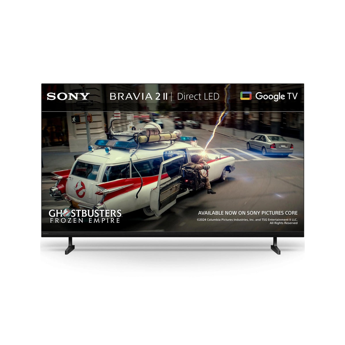 Sony K43S25M2PB.UKA 43" 4K BRAVIA 2 II Direct LED Google TV - Black