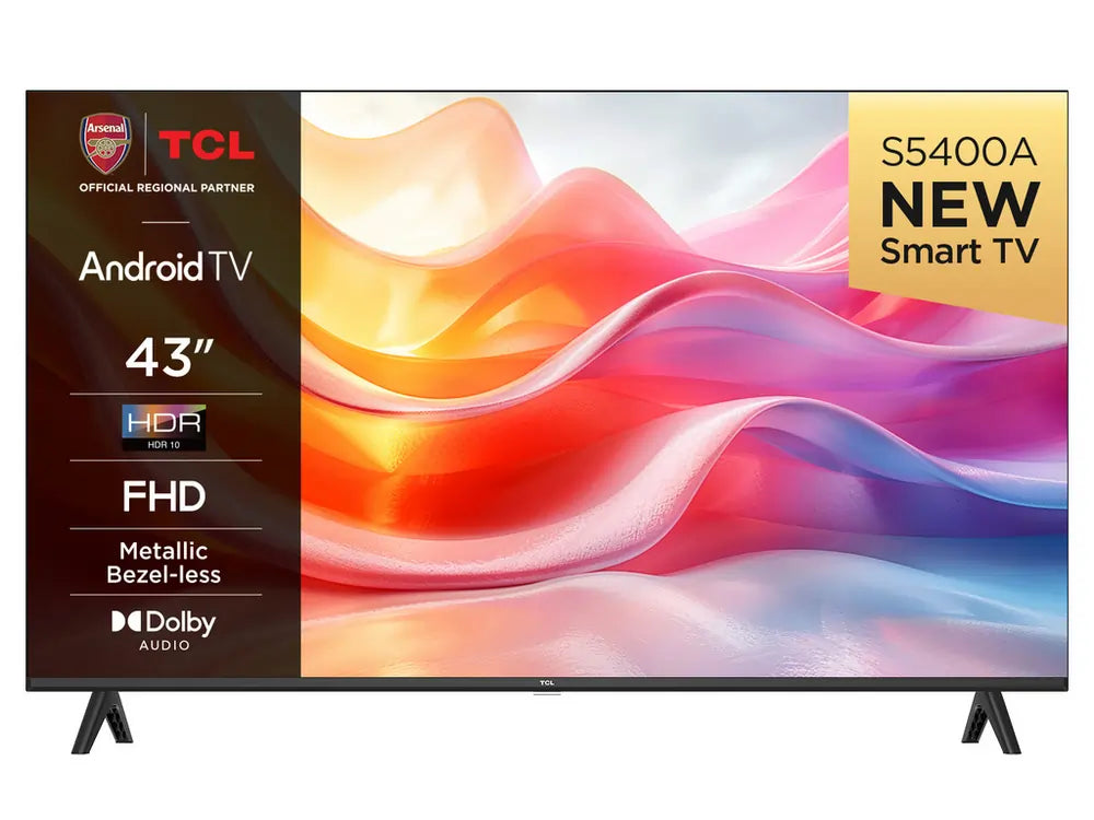 TCL 43S5400AK 43" Full HD Android Smart Television - 71743566152053 