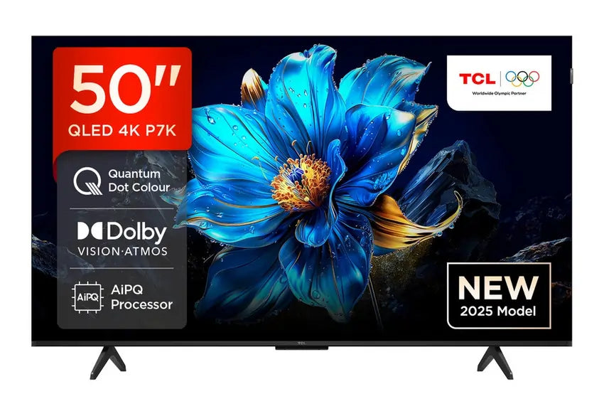 TCL 50P7K-UK 50" 4K QLED Direct LED HDR Google TV
