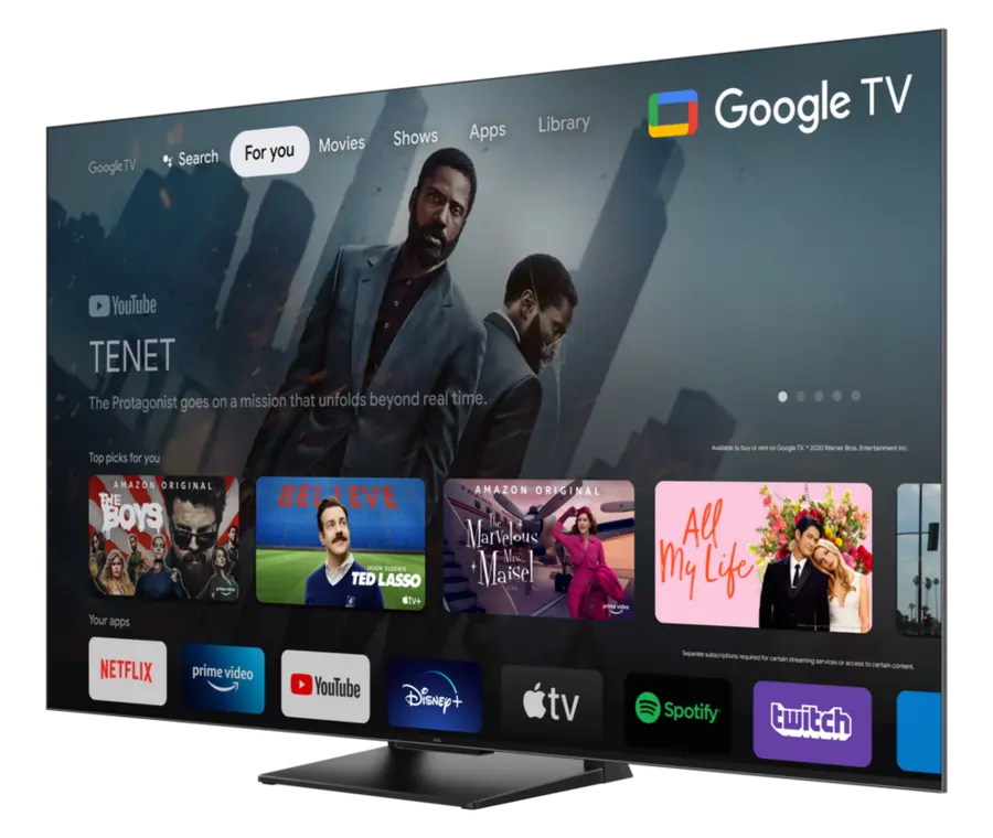 TCL 55C745K 55" 4K QLED HDR Pro Google Television