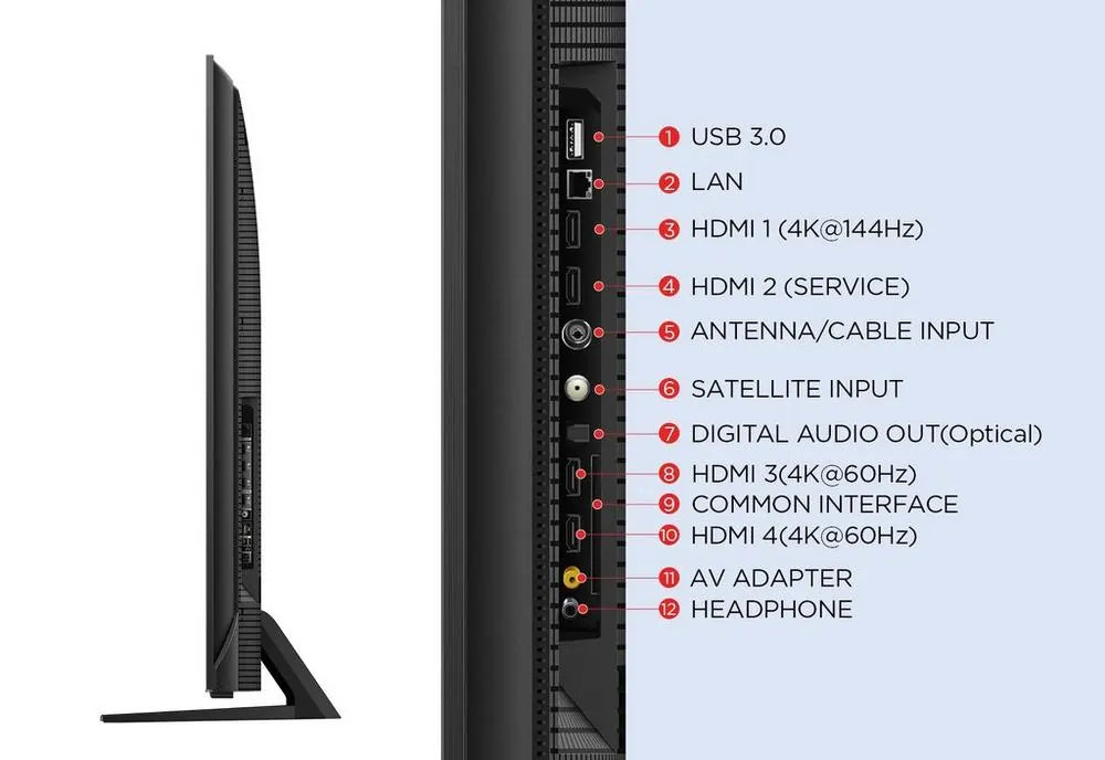 TCL 55C805K 55" 4K QLED Mini-LED HDR Google Television