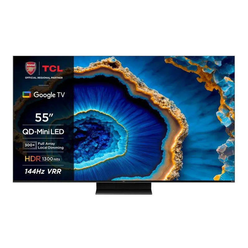 TCL 55C805K 55" 4K QLED Mini-LED HDR Google Television