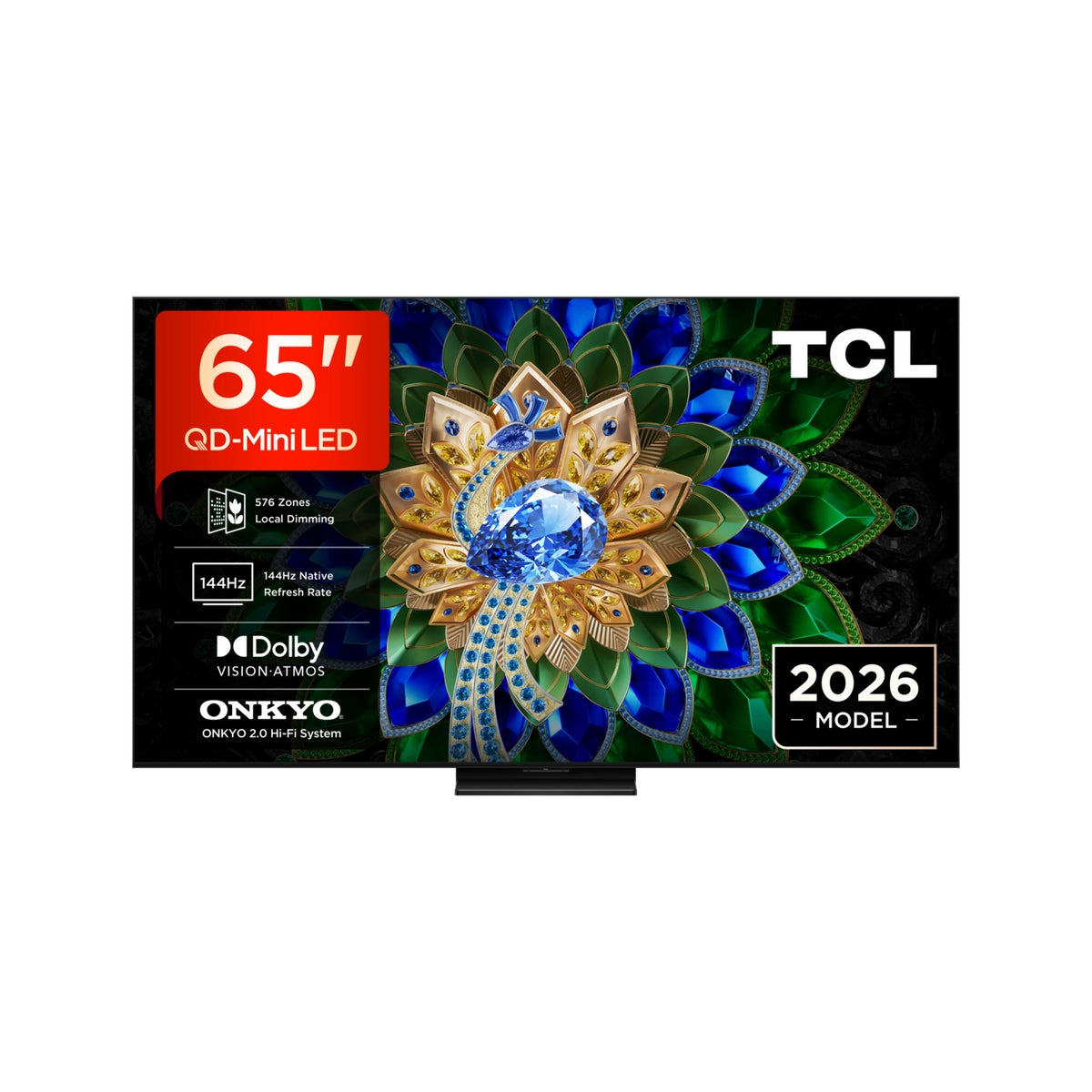 TCL 65A400U-UK 65" QD-MINI LED TV - Black