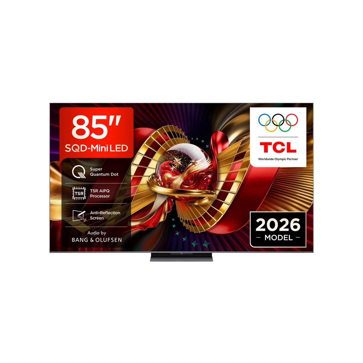 TCL 85C8L-UK 85" 4K Ultra HD QD-Mini LED Google TV - Black