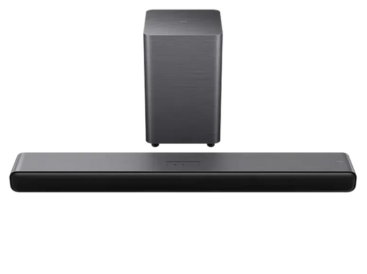 TCL S55H 2.1 ch Dolby Atmos & DTS Virtual:X Wireless Soundbar with Wireless Subwoofer, Dark Titanium