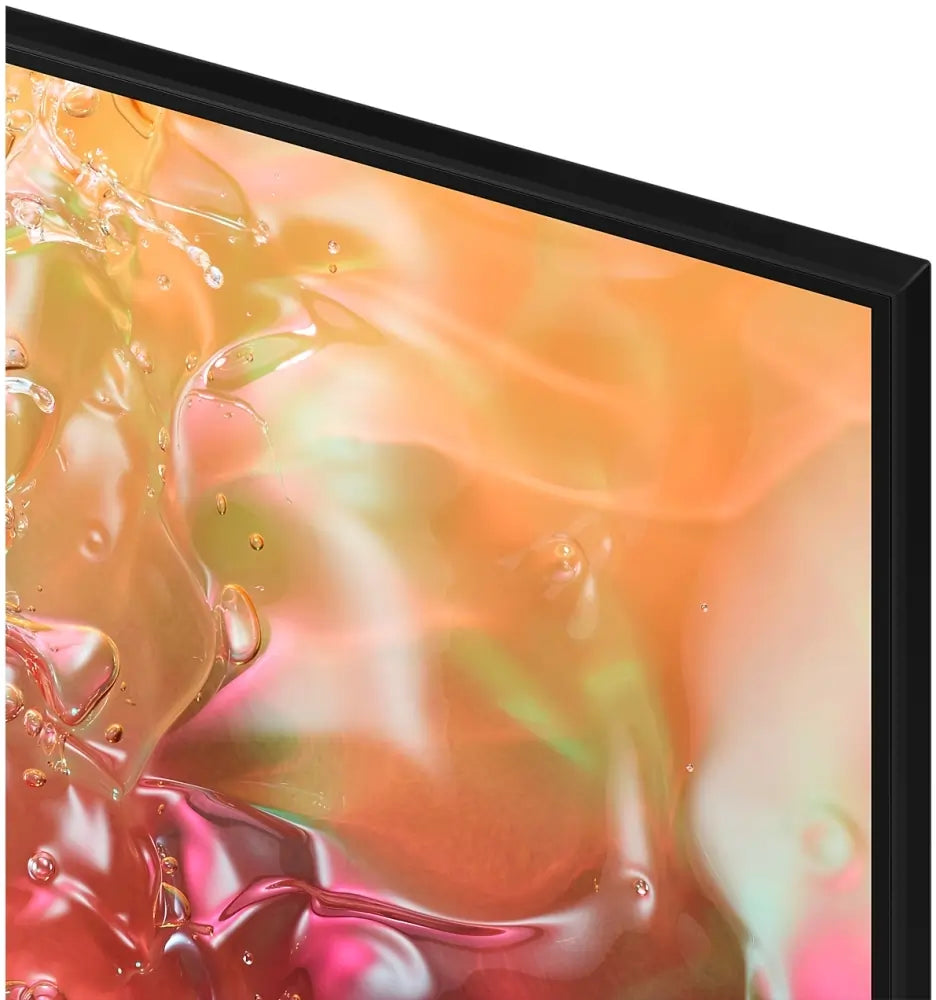 Samsung UE43DU7100 (2024) LED HDR 4K Ultra HD Smart TV, 43 inch with TVPlus, Black - 72405116682613 