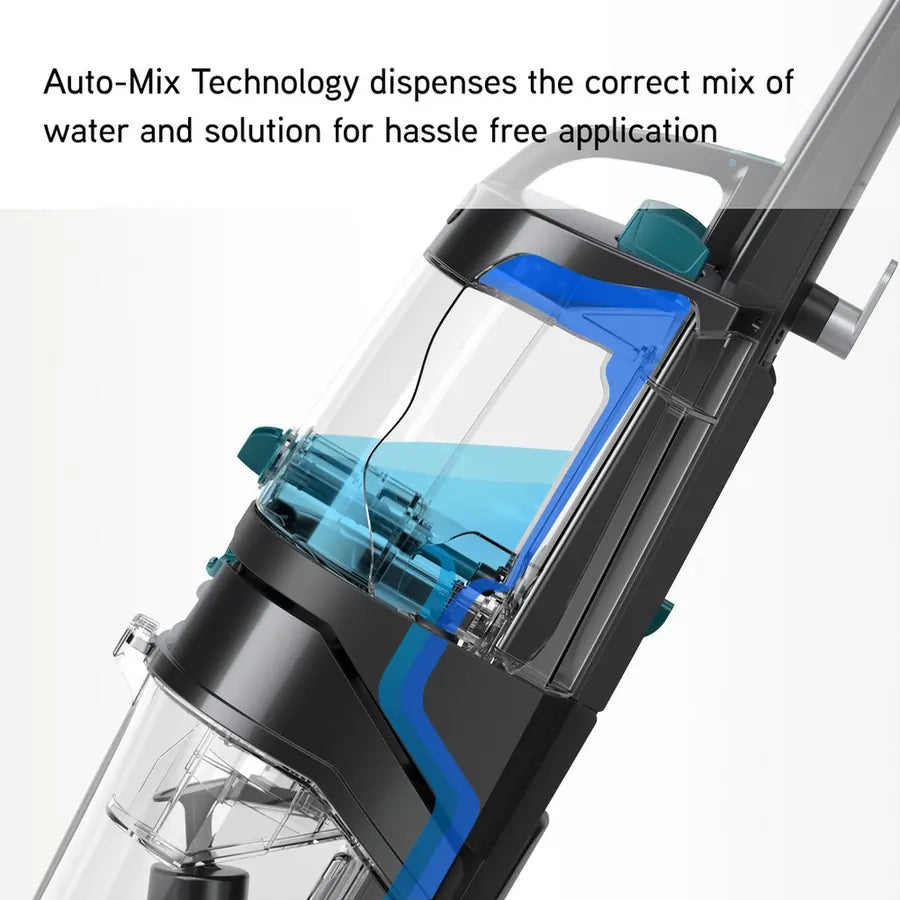 Vax CDCWPMXP Platinum Power Max Pet-Design Carpet Vaccum Cleaner, Black & Teal