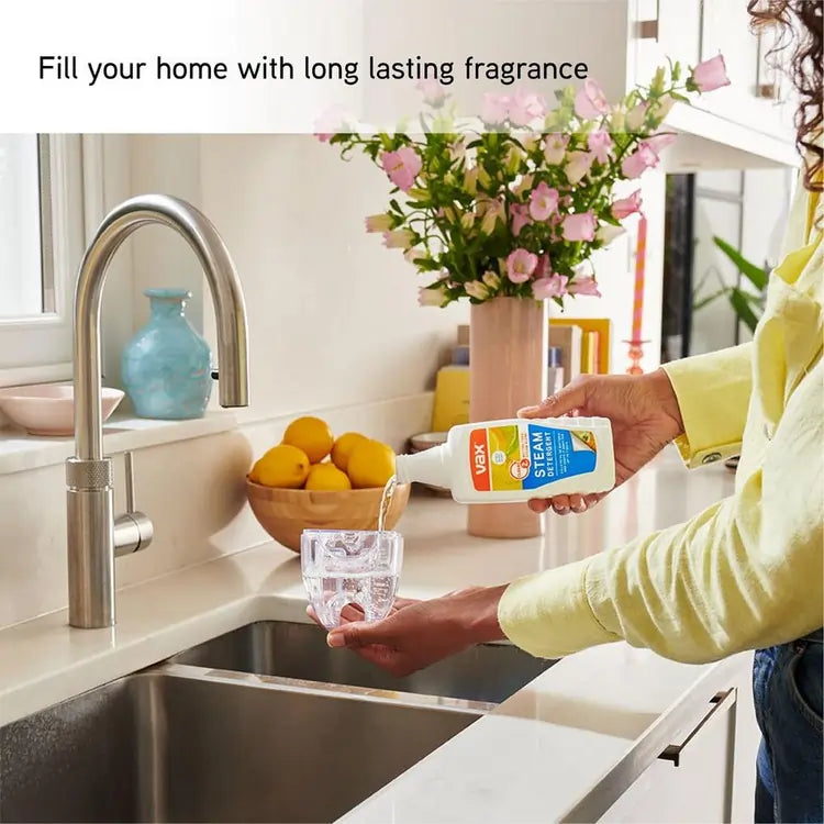 Vax CDSTSFXS Steam Mop Cleaner, White & Navy Blue