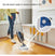 Thumbnail Vax CDSTSFXS Steam Mop Cleaner, White & Navy Blue- 43208247902431