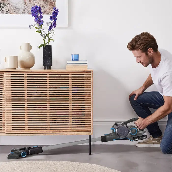 VAX CLSVB4CA Blade 4 Classic Plus Cordless Vacuum Cleaner, Graphite & Blue