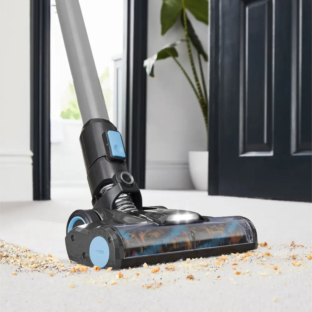 VAX CLSVB4CA Blade 4 Classic Plus Cordless Vacuum Cleaner, Graphite & Blue - 74129571021173 