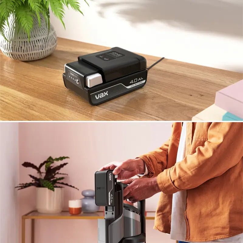 VAX PACE PLUS CLSVPAKA Cordless Vacuum Cleaner, Graphite & Silver - 73319298204021 