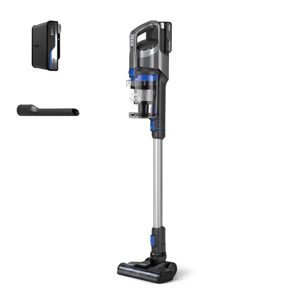 VAX PACE CLSVPAKS Cordless Vacuum Cleaner, Graphite & Blue - 73319194984821 