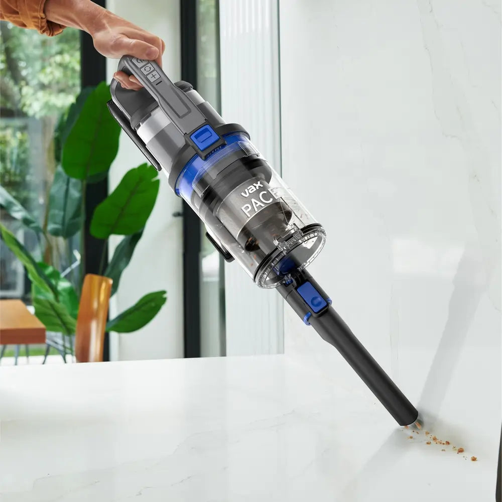 VAX PACE CLSVPAKS Cordless Vacuum Cleaner, Graphite & Blue - 73319194952053 
