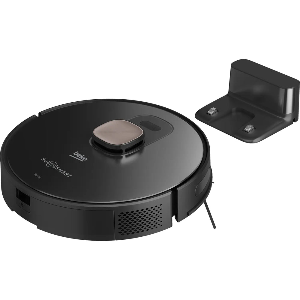 Beko VRR61414VB RoboSmart Robot Vacuum Cleaner With Up To 130 Minutes Run Time, Black - 43731084738783 