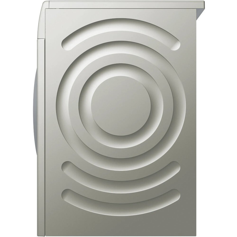 Siemens WG56B2ATGB Washing Machine, 10kg, 1600 Spin, Silver Inox, A Rated - 43657919004895 