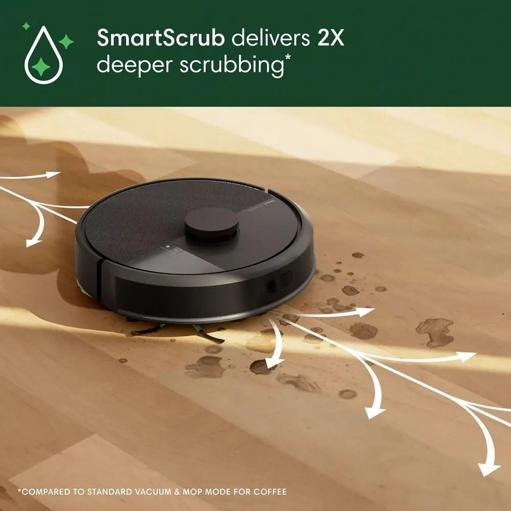 Irobot ROOMBA105C-PLUS Roomba® 105 Combo Robot + AutoEmpty Dock, Black