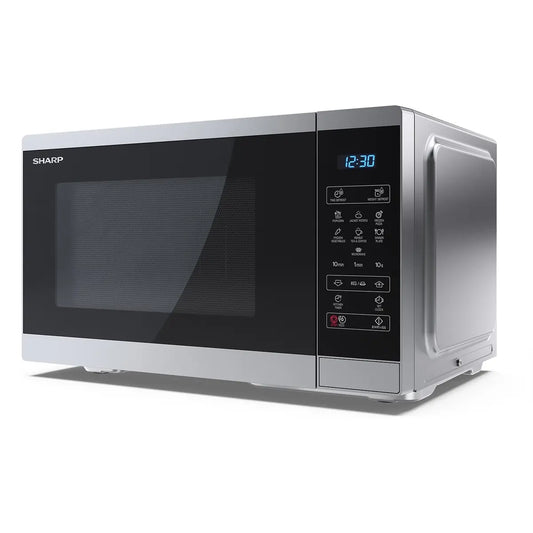 Sharp YCMS252AUS 900W 25 Litre Microwave Oven, Silver