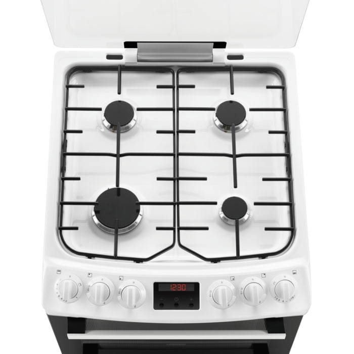Zanussi ZCG43250WA 83L Gas Slot In Cooker,White,A Rated - 43724678496479 