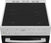 Thumbnail Zenith ZE605W 60cm Twin Cavity Electric Cooker with Ceramic Hob, White- 43533804994783