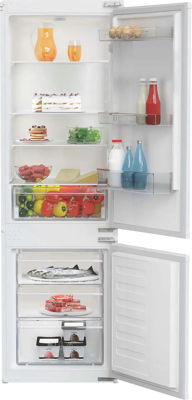 Zenith ZICSD473 54cm 70/30 Manual Defrost Integrated Fridge Freezer