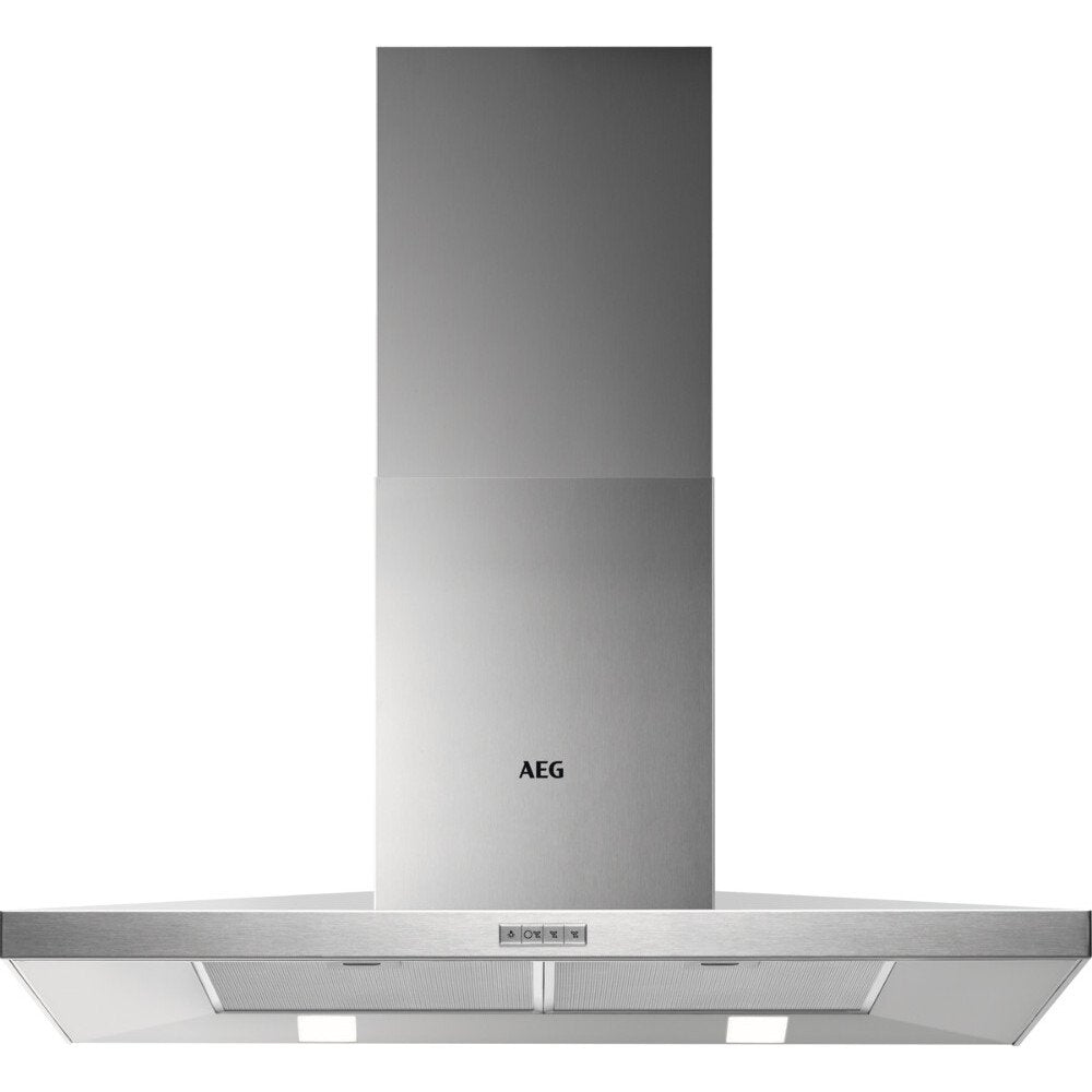 AEG DKB4950M 6000 ExtractionTech 90cm Chimney Cooker Hood, Stainless Steel, B Rated | Atlantic Electrics - 42724152541407 