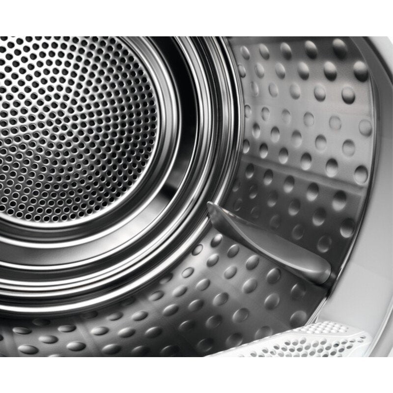AEG TR848P4B Heat Pump Tumble Dryer, 8kg, White, A++ Rated | Atlantic Electrics