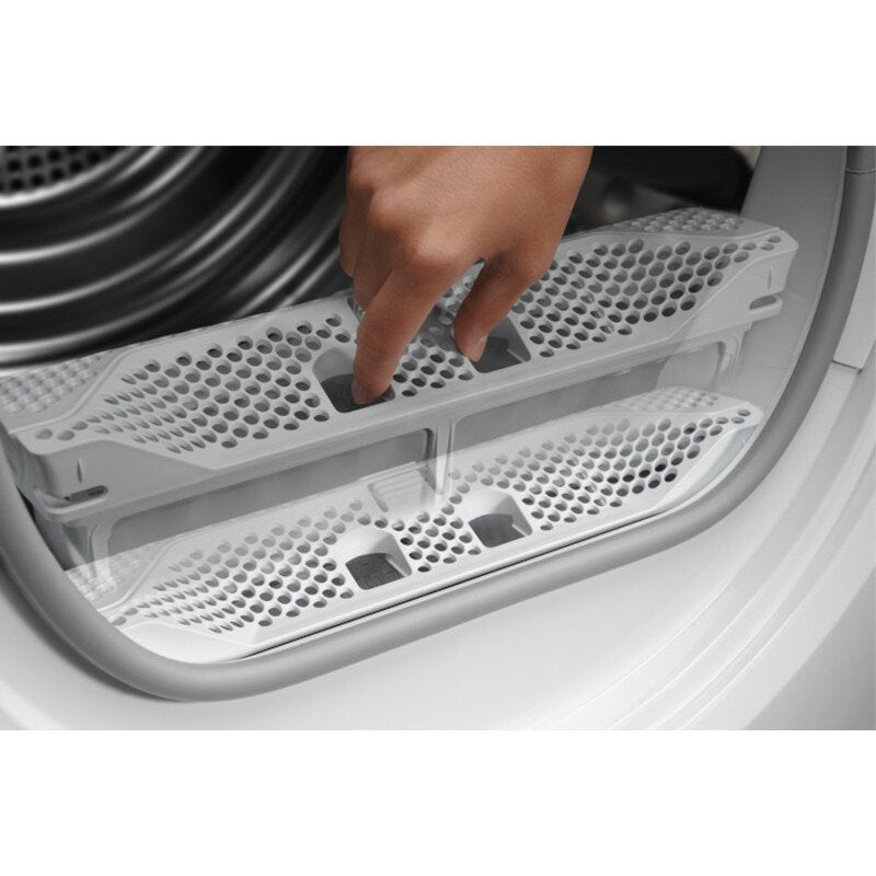 AEG TR848P4B Heat Pump Tumble Dryer, 8kg, White, A++ Rated | Atlantic Electrics