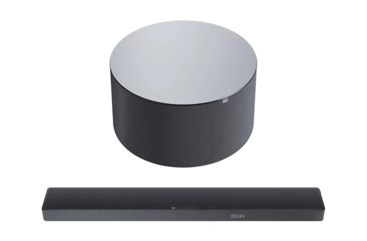 Loewe KLANGBAR5MRSUB5 Soundbar With Subwoofer, Basalt Grey