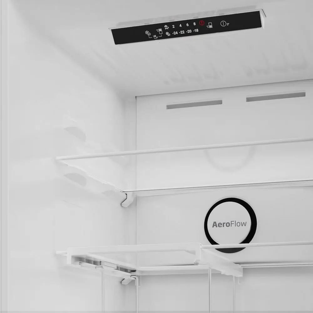 Beko CNG4692VW 59.7cm 50/50 Frost Free Fridge Freezer, White | Atlantic Electrics