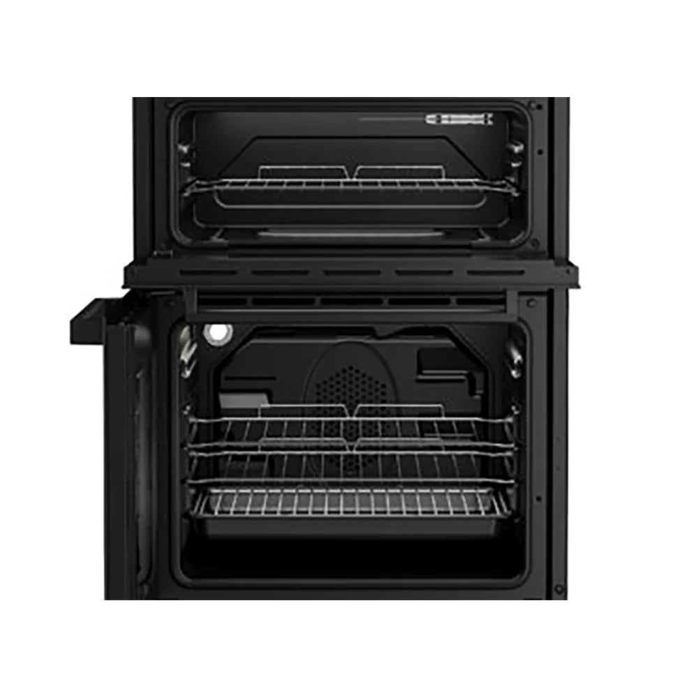 Beko EDC634K 60cm Double Oven Electric Cooker with Ceramic Hob Black | Atlantic Electrics
