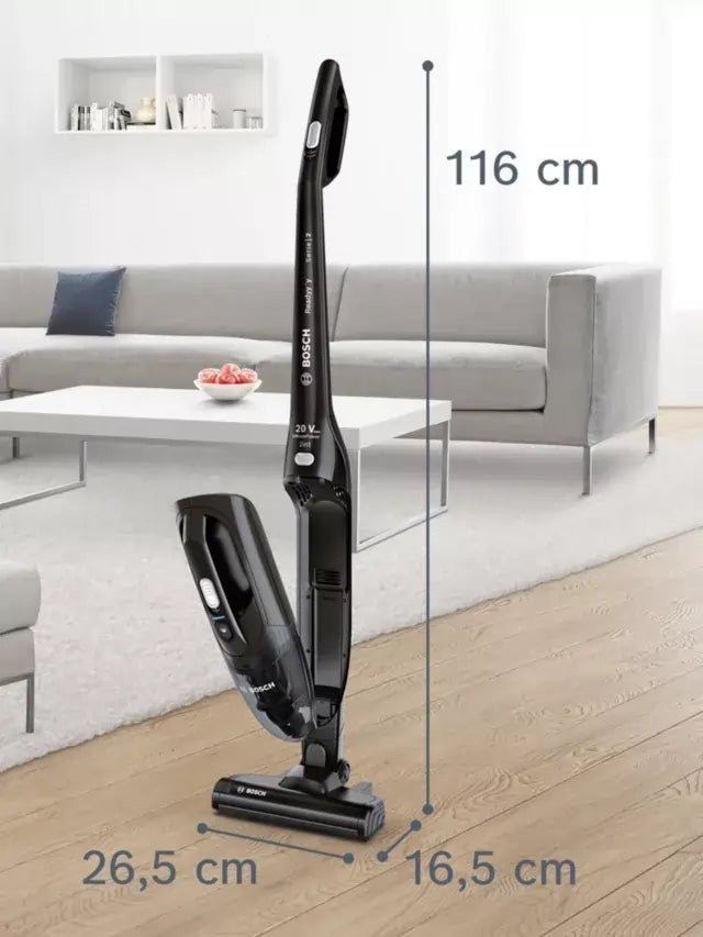 Bosch BCHF220GB Cordless Vacuum Cleaner with up to 44 Minutes Run Time - Black | Atlantic Electrics