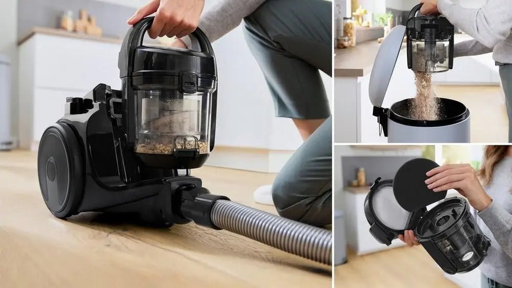 Bosch BGS05BA2GB Bagless Cylinder Vacuum Cleaner - Black | Atlantic Electrics - 42102271934687 