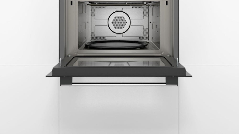 Bosch CMA583MS0B 44L Built-In Combi Microwave - Stainless Steel | Atlantic Electrics - 41810029478111 