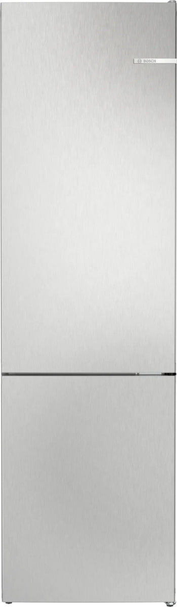 Bosch KGN392LDFG Series 4 No Frost Fridge Freezer, 60/40, Inox-look | Atlantic Electrics