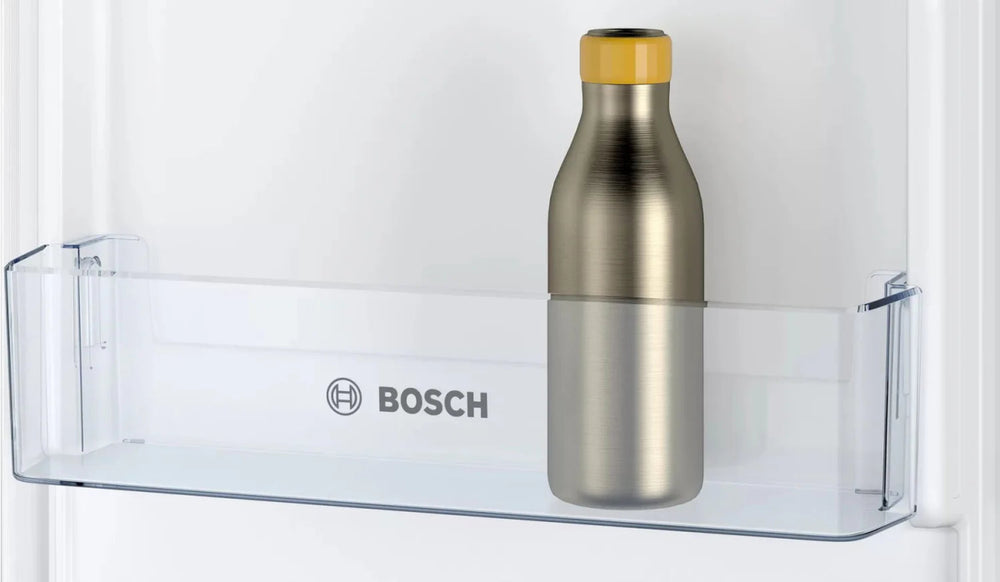 Bosch KIN86NSE0G No Frost Integrated Fridge Freezer, Sliding Hinge, 60/40, White | Atlantic Electrics - 42117457969375 
