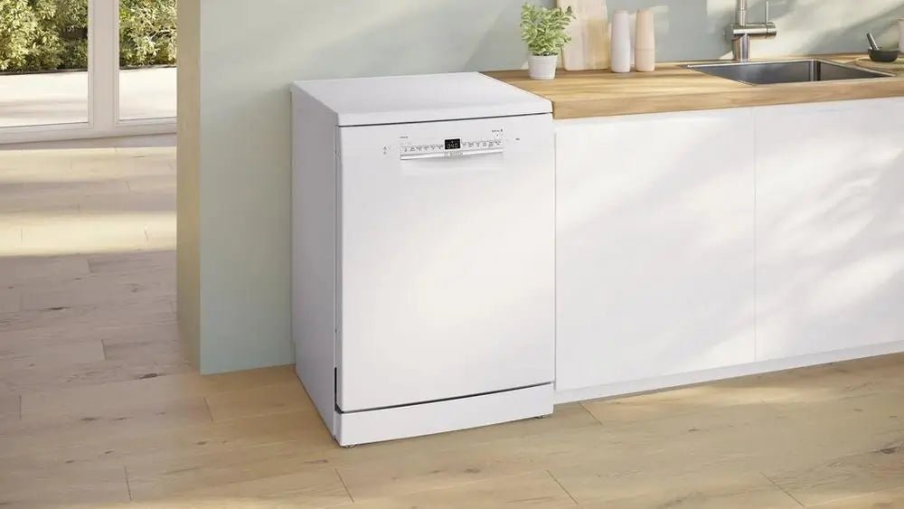 Bosch SMS2HVW67G Freestanding Dishwasher With 10 Place Settings, White | Atlantic Electrics - 42457886785759 