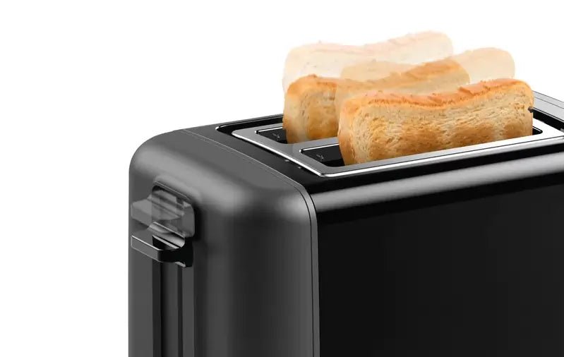 Bosch TAT3P423GB Compact 2 Slice DesignLine Toaster - Black | Atlantic Electrics - 42065526030559 