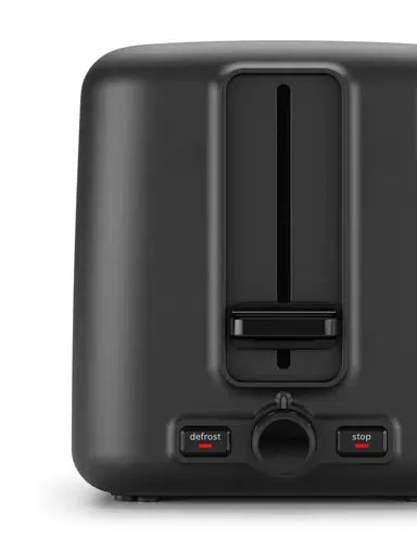 Bosch TAT3P423GB Compact 2 Slice DesignLine Toaster - Black | Atlantic Electrics